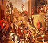Joseph With Jacob In Egypt by Jacopo Pontormo